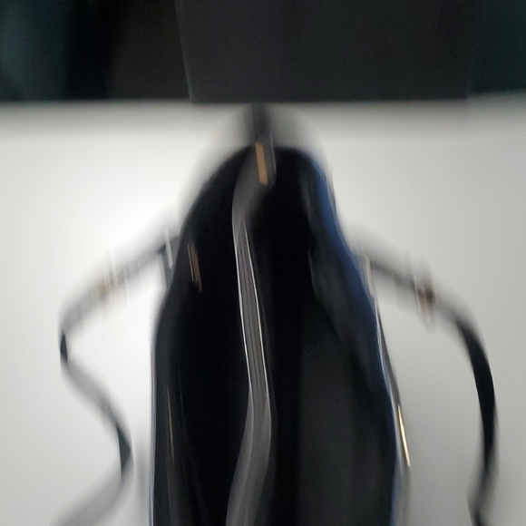 Tory Burch Black Tote Bag with Gold Accents - Picture 4 of 16